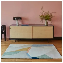 Edito Tapis Eclats tufté main Multicolore