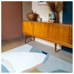 Edito Tapis Eclats tufté main Multicolore