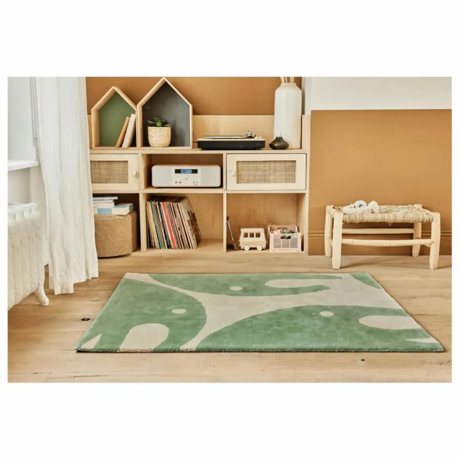 Tapis Eléphant | Enfant Tapis|Tapis Enfant