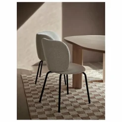 Ferm Living Tapis en jute et laine Check || Tapis