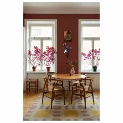 Discount Layered Tapis en jute Late Breakfast, Evelina Kroon | Jaune pâle