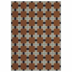Sale Layered Tapis en laine A walk in the park, Evelina Kroon | Ocre