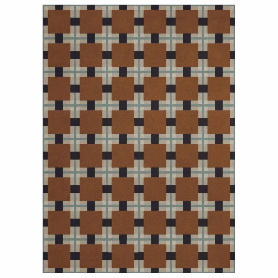 Sale Layered Tapis en laine A walk in the park, Evelina Kroon | Ocre