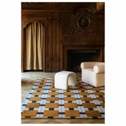 Sale Layered Tapis en laine A walk in the park, Evelina Kroon | Ocre