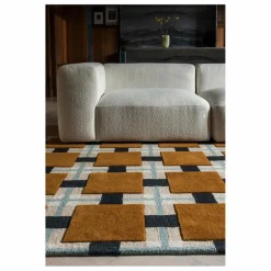 Sale Layered Tapis en laine A walk in the park, Evelina Kroon | Ocre