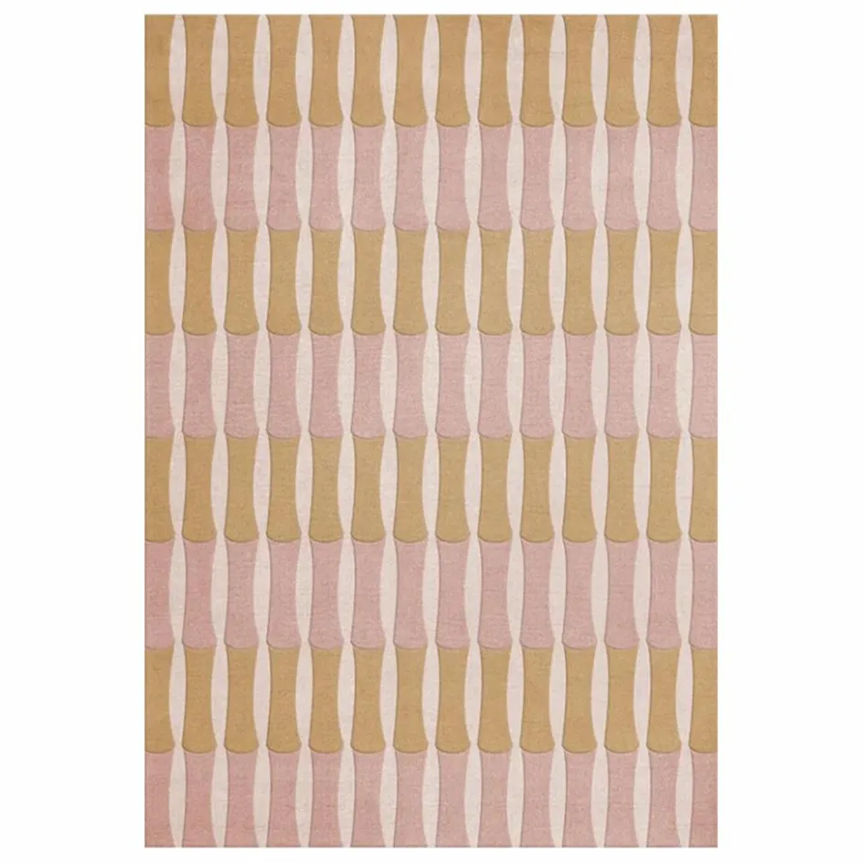 Layered Tapis en laine Bamboo Forest, Alice Crawley || Tapis