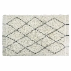 Lorena Canals Tapis en laine Berber Soul | Ecru
