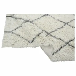 Lorena Canals Tapis en laine Berber Soul | Ecru