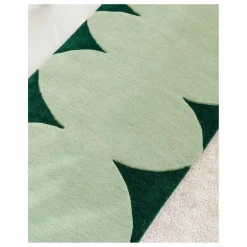 Tarta Gelatina Tapis en laine Bouncy | Vert
