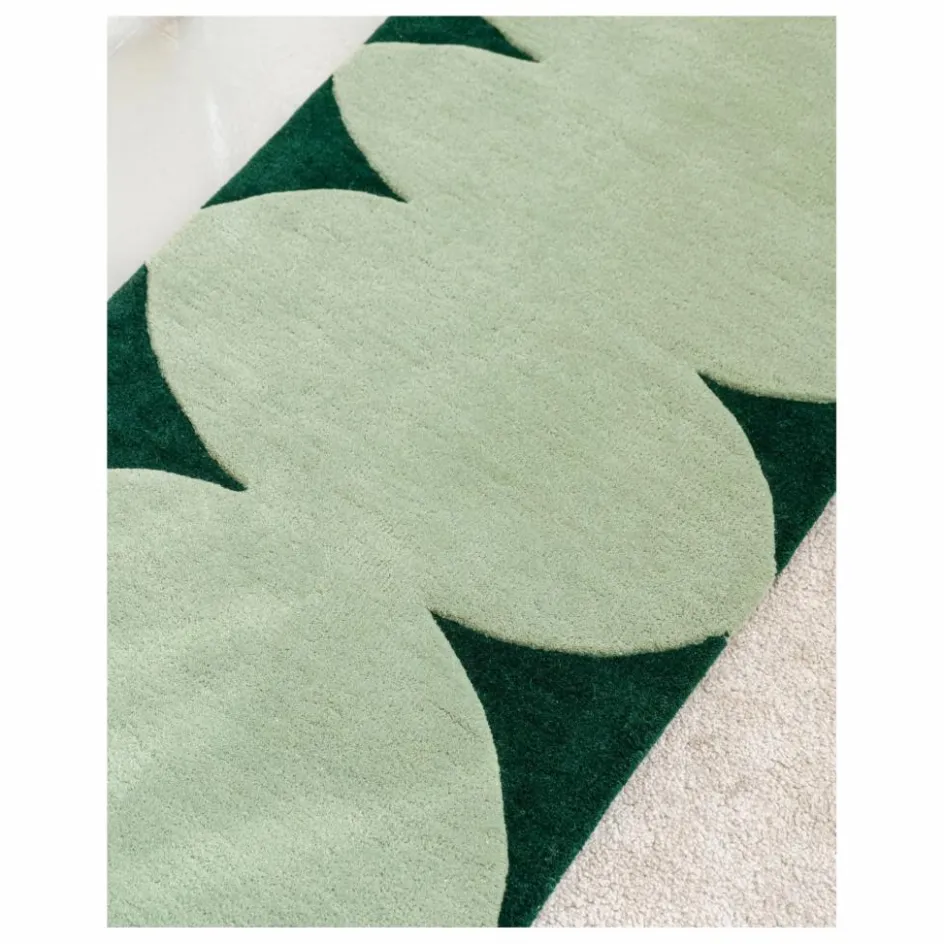 Tarta Gelatina Tapis en laine Bouncy | Vert