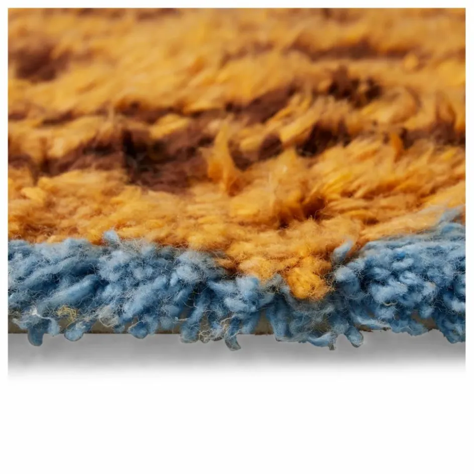 HKliving Tapis en laine Funk || Tapis