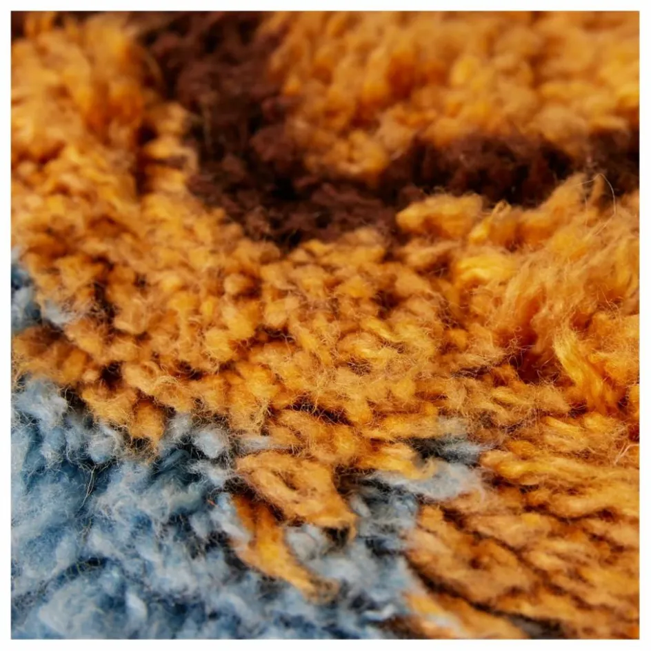 HKliving Tapis en laine Funk || Tapis