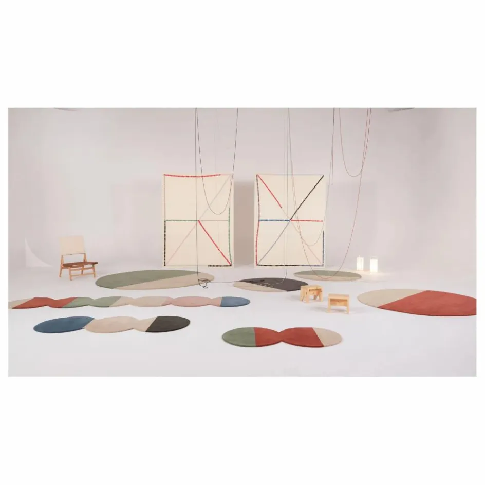 Nanimarquina Tapis en laine Pearls Runner 6| Tapis