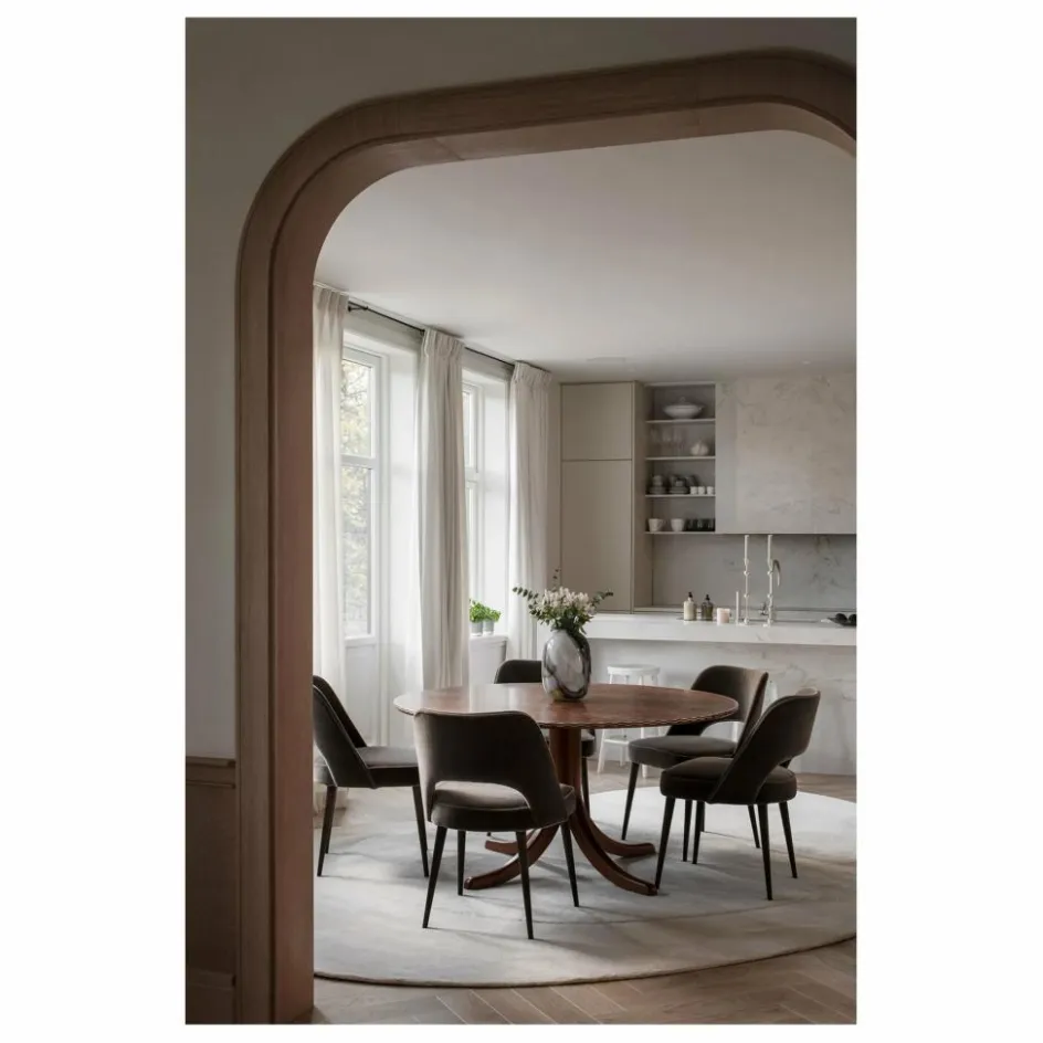 Hot Layered Tapis en Laine Residue | Blanc