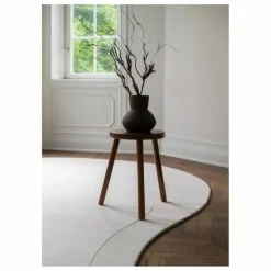 Hot Layered Tapis en Laine Residue | Blanc