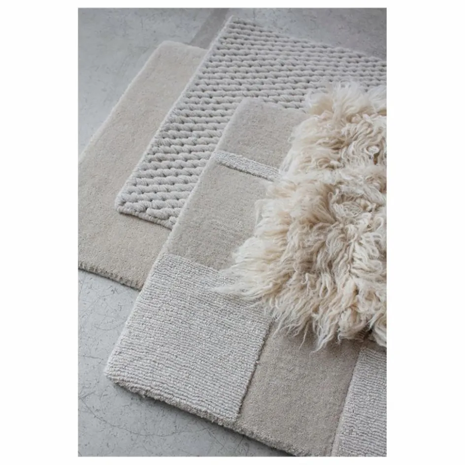 Layered Tapis*Tapis en laine Shaggy |