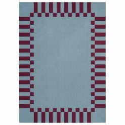 Layered Tapis en laine Teklan Frame, Tekla Evelina Severin || Tapis