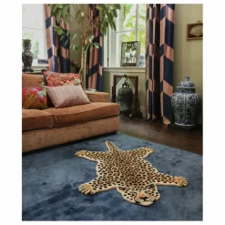 Doing Goods Tapis léopard en laine|Enfant Tapis|Tapis Enfant