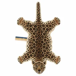 Doing Goods Tapis léopard en laine|Enfant Tapis|Tapis Enfant