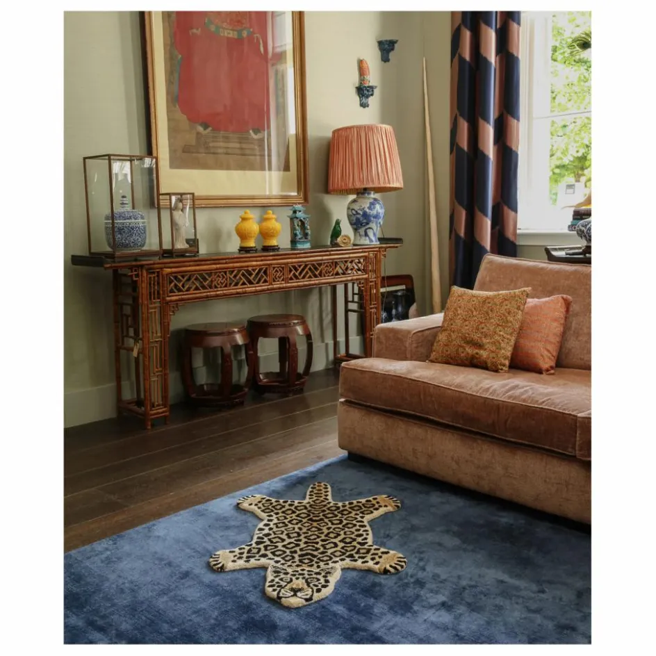 Doing Goods Tapis léopard en laine|Enfant Tapis|Tapis Enfant