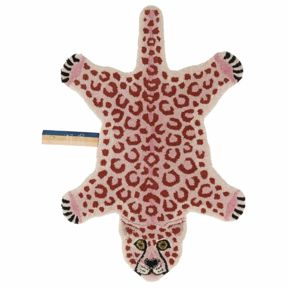 Tapis léopard en laine | Enfant Tapis|Tapis Enfant
