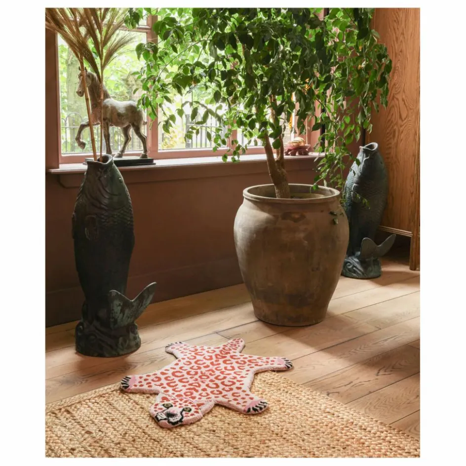 Tapis léopard en laine | Enfant Tapis|Tapis Enfant