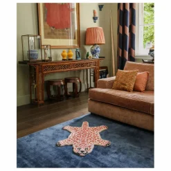 Tapis léopard en laine | Enfant Tapis|Tapis Enfant