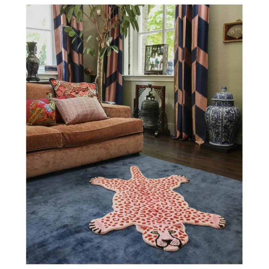 Enfant Doing Goods Tapis|Tapis Enfant*Tapis léopard en laine |