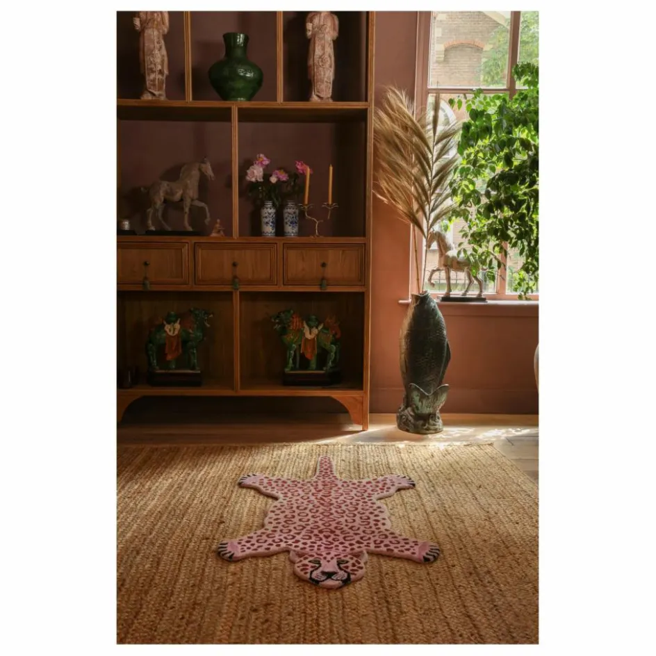 Enfant Doing Goods Tapis|Tapis Enfant*Tapis léopard en laine |