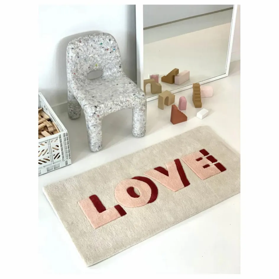 Enfant Maison Deux Tapis|Tapis Enfant*Tapis Love en laine |