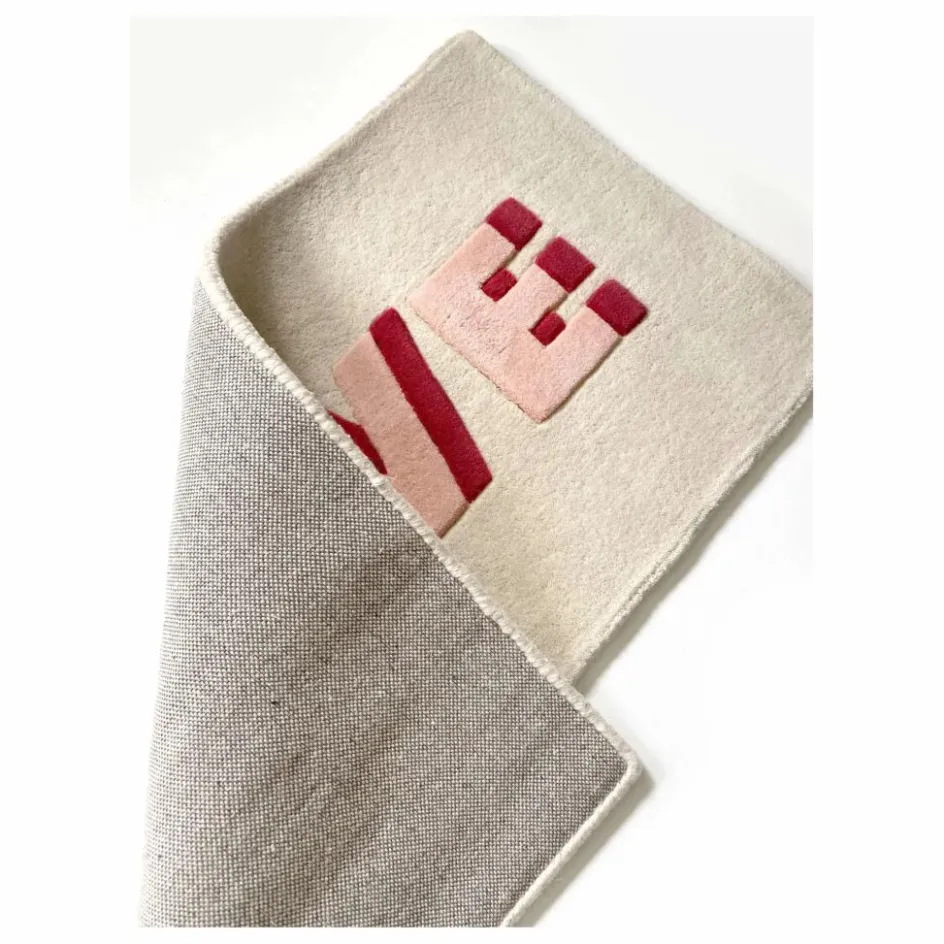 Enfant Maison Deux Tapis|Tapis Enfant*Tapis Love en laine |