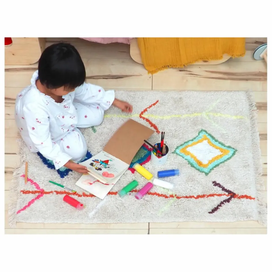 Discount Lorena Canals Tapis mini Kaarol Multicolore