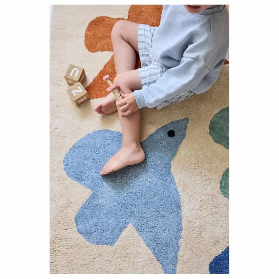 Best Bleuu-studio Tapis Oiseaux | Bleu