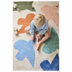 Best Bleuu-studio Tapis Oiseaux | Bleu