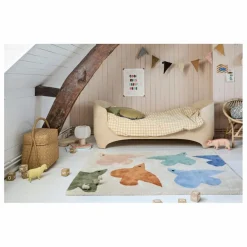 Best Bleuu-studio Tapis Oiseaux | Bleu