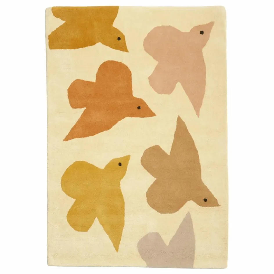 Enfant Bleuu-studio Tapis|Tapis Enfant*Tapis Oiseaux |