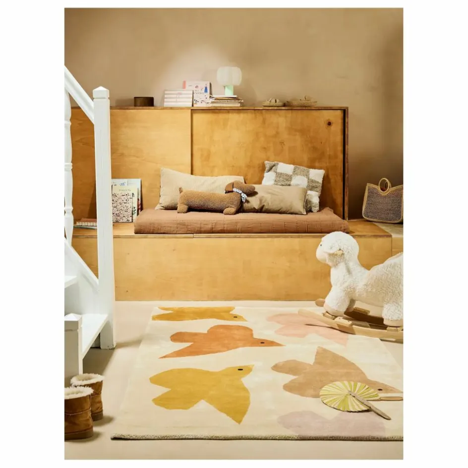 Enfant Bleuu-studio Tapis|Tapis Enfant*Tapis Oiseaux |