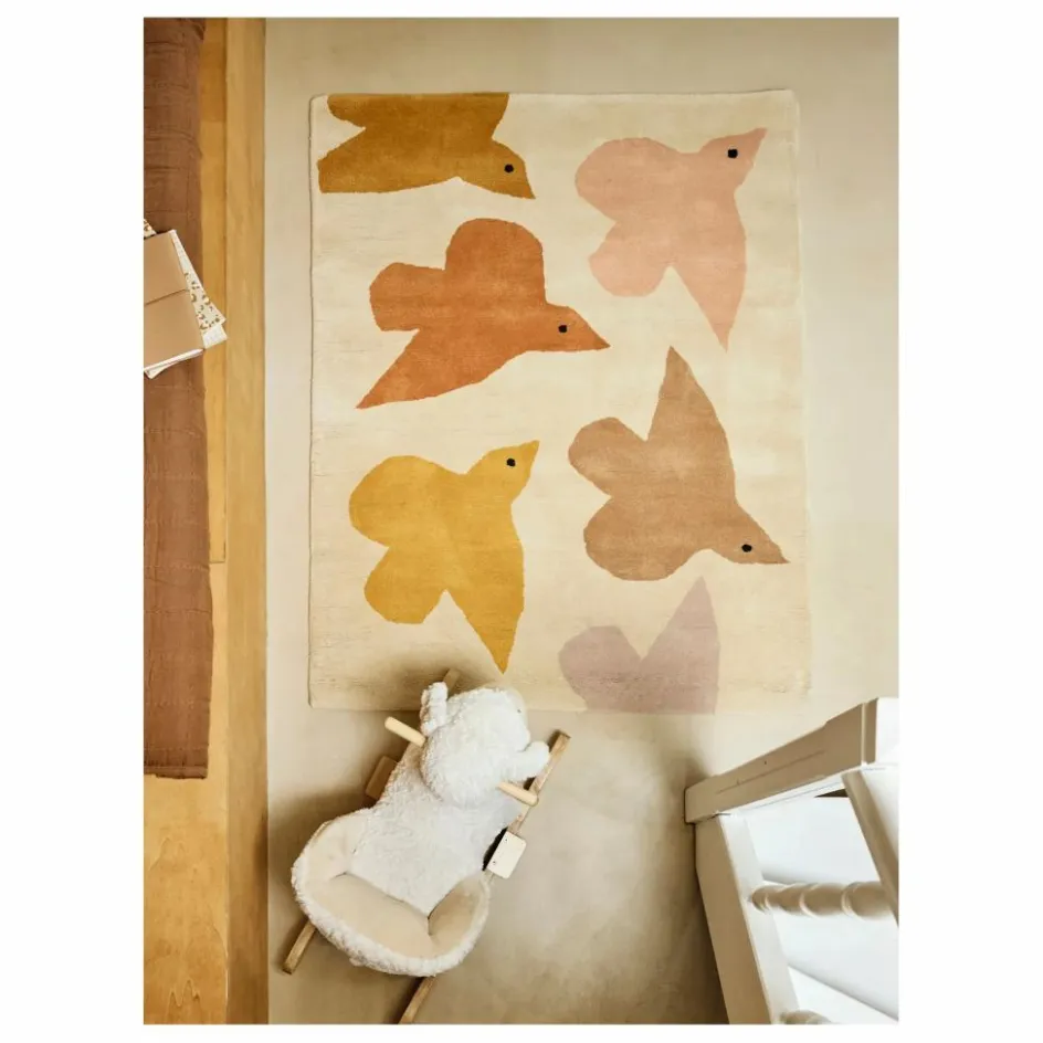 Enfant Bleuu-studio Tapis|Tapis Enfant*Tapis Oiseaux |