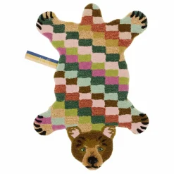 Doing Goods Tapis ours Archie en laine|Enfant Tapis|Tapis Enfant