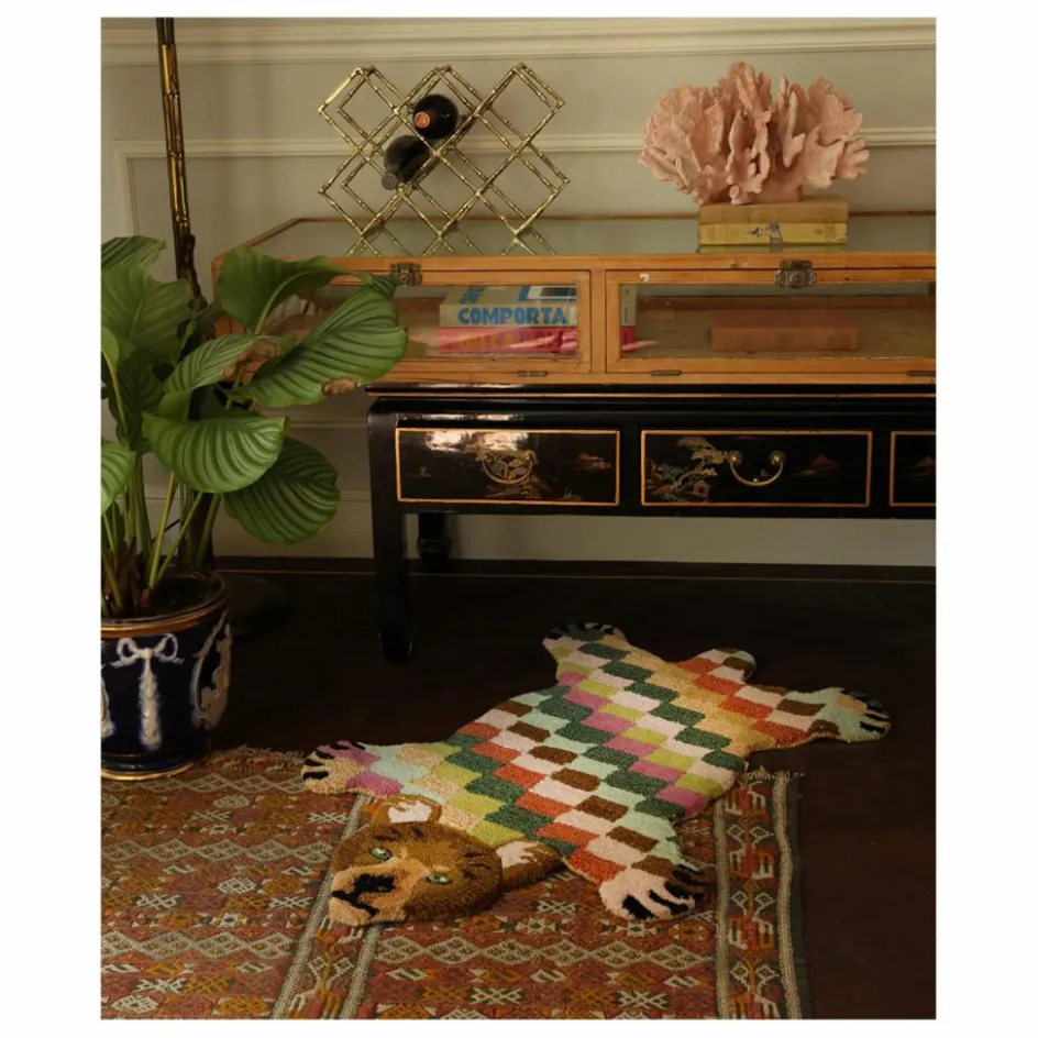 Doing Goods Tapis ours Archie en laine|Enfant Tapis|Tapis Enfant