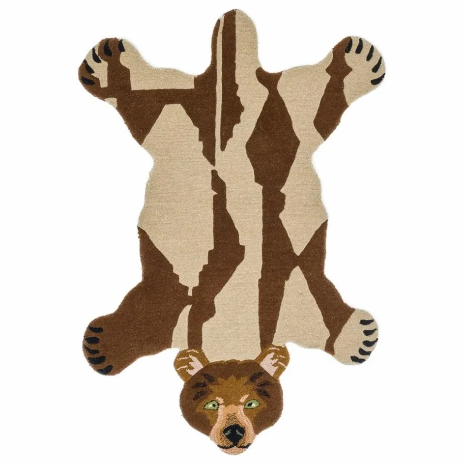 Enfant Doing Goods Tapis|Tapis Enfant*Tapis Ours en laine |