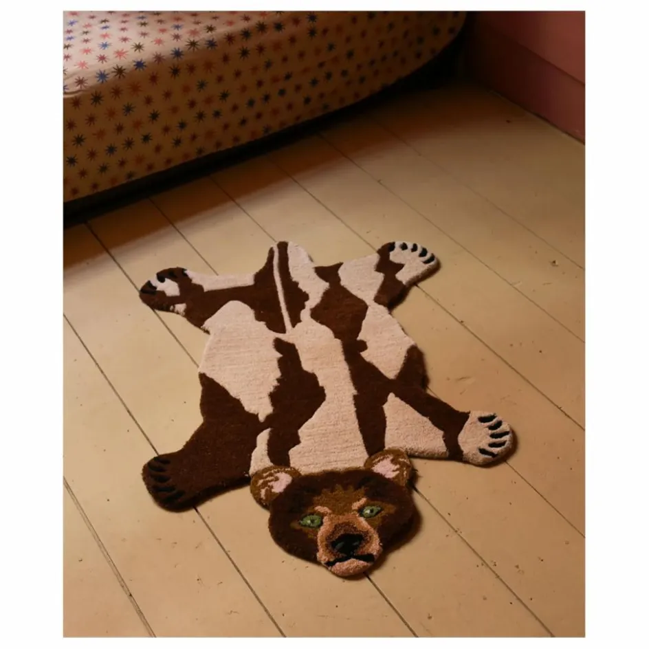 Enfant Doing Goods Tapis|Tapis Enfant*Tapis Ours en laine |