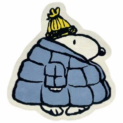 Clearance Maison Deux Tapis Peanuts Doudoune | Bleu