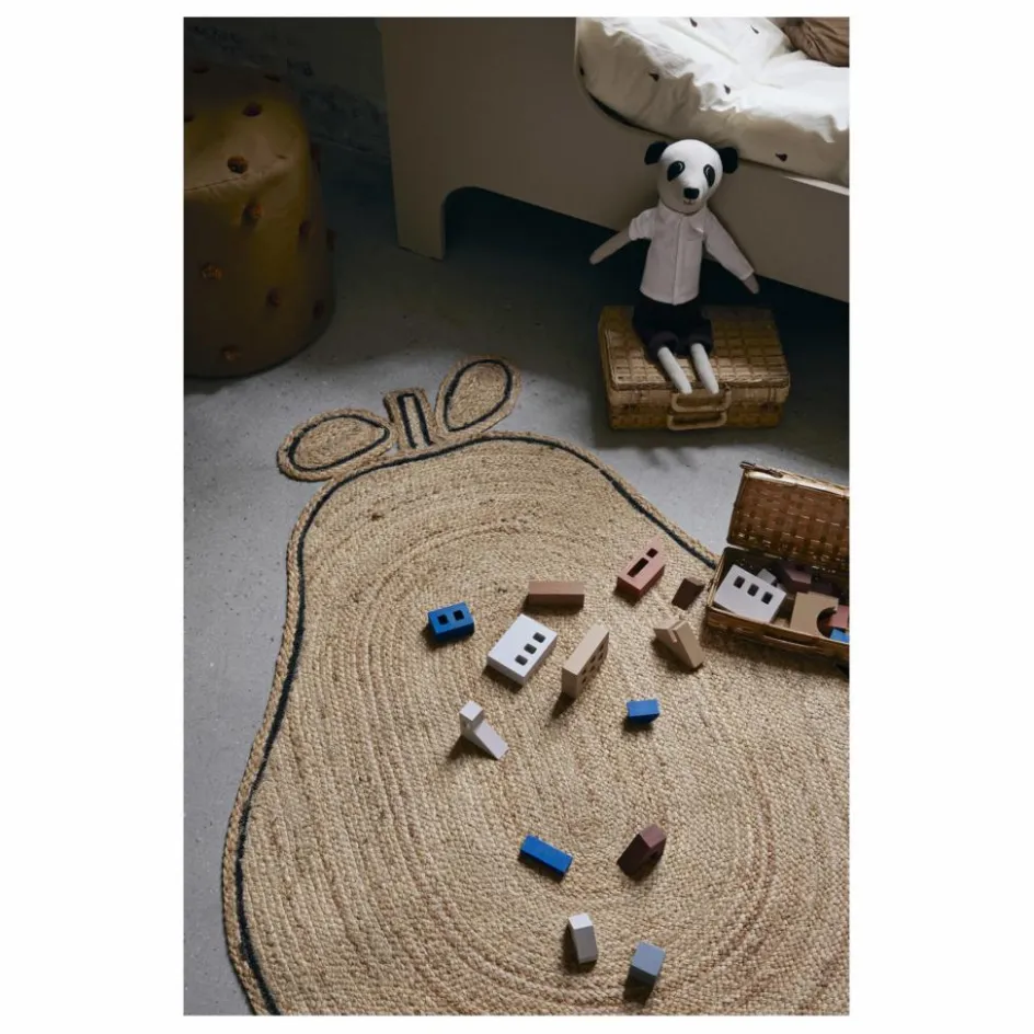 Outlet Tapis Poire en jute Enfant Tapis|Tapis Enfant