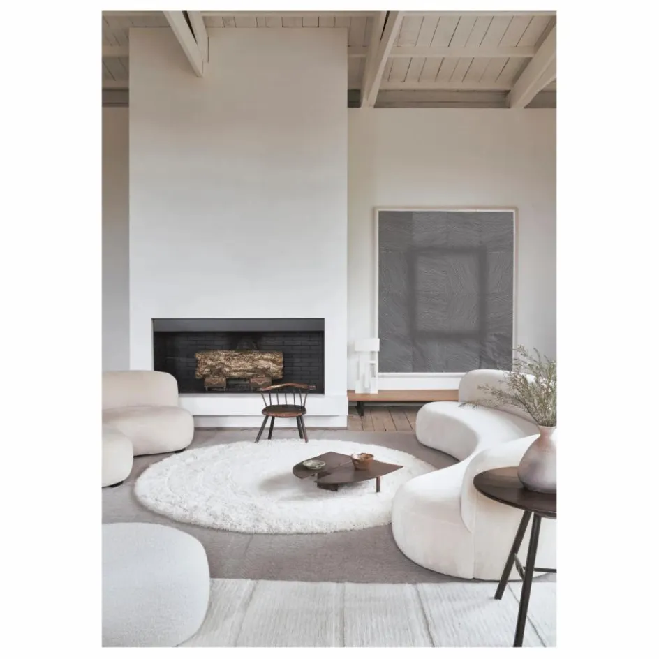 Lorena Canals Tapis rond Arctic circle 250x250 cm || Tapis