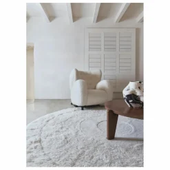 Lorena Canals Tapis rond Arctic circle 250x250 cm || Tapis
