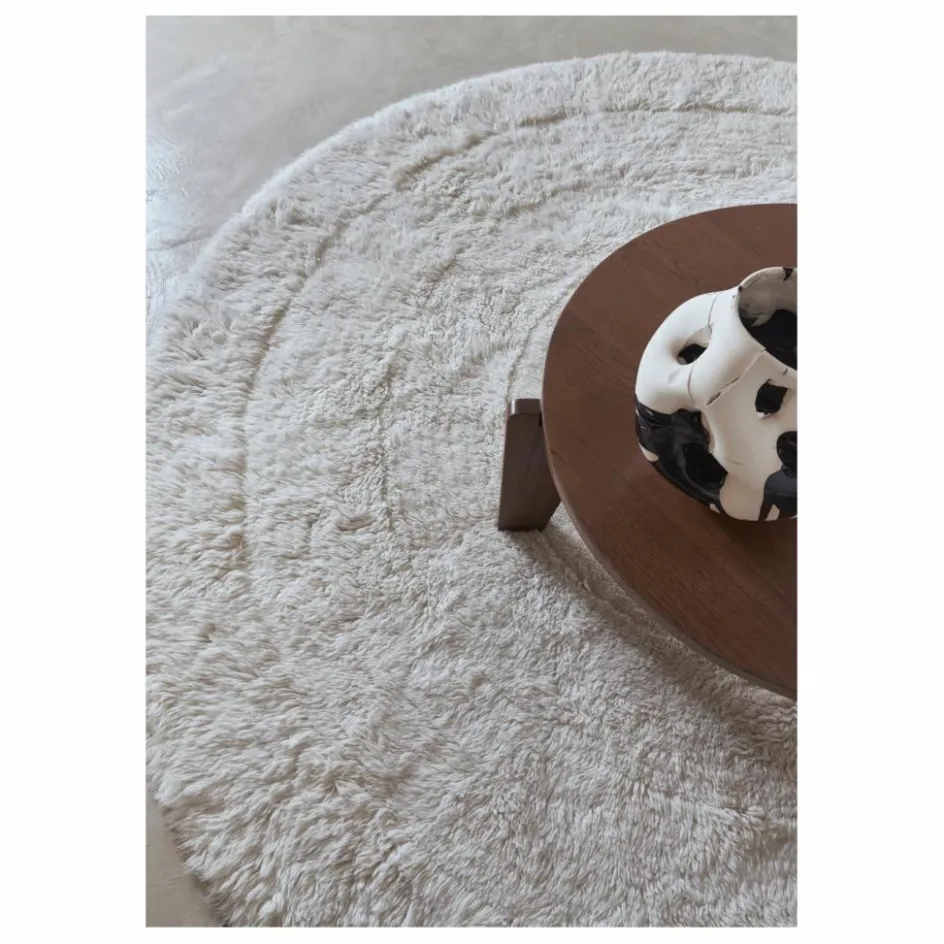 Lorena Canals Tapis rond Arctic circle 250x250 cm || Tapis