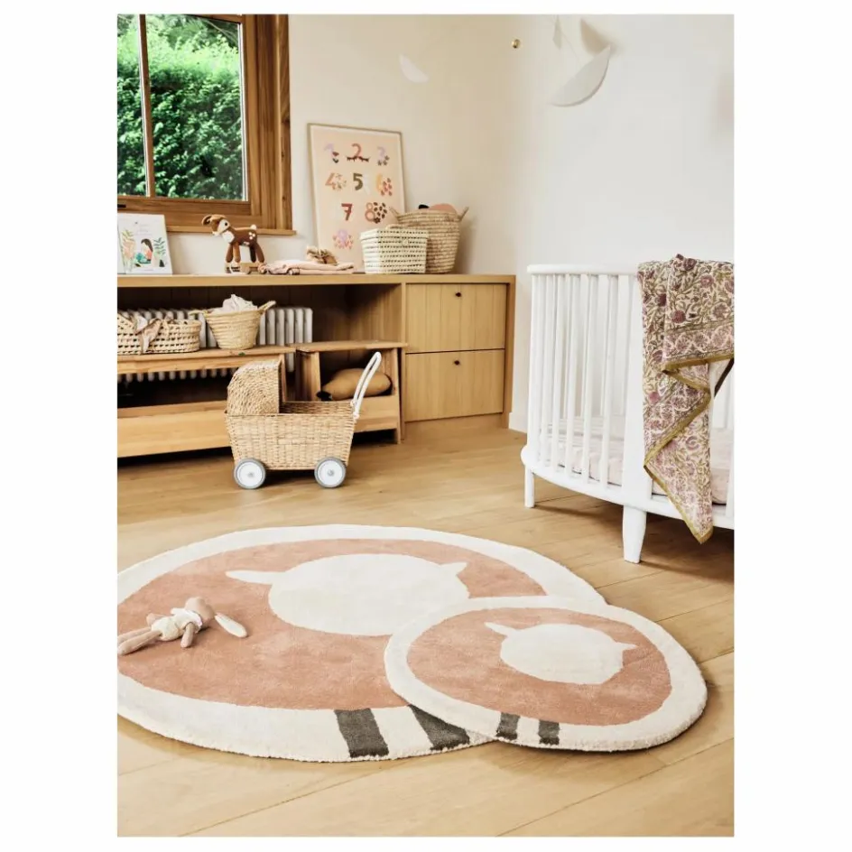 Enfant Bleuu-studio Tapis|Tapis Enfant*Tapis rond Mouton |