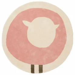 Outlet Tapis rond Mouton | Enfant Tapis|Tapis Enfant