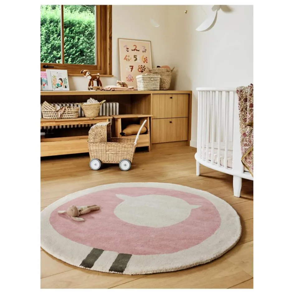 Outlet Tapis rond Mouton | Enfant Tapis|Tapis Enfant